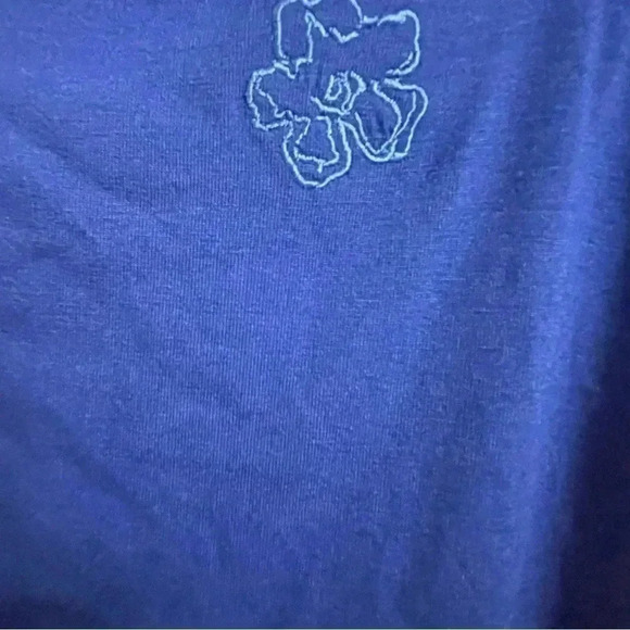 Ted Baker Gerbela Blue Square Neck Short Sleeve Top Size 2/US 6 - Picture 8 of 12